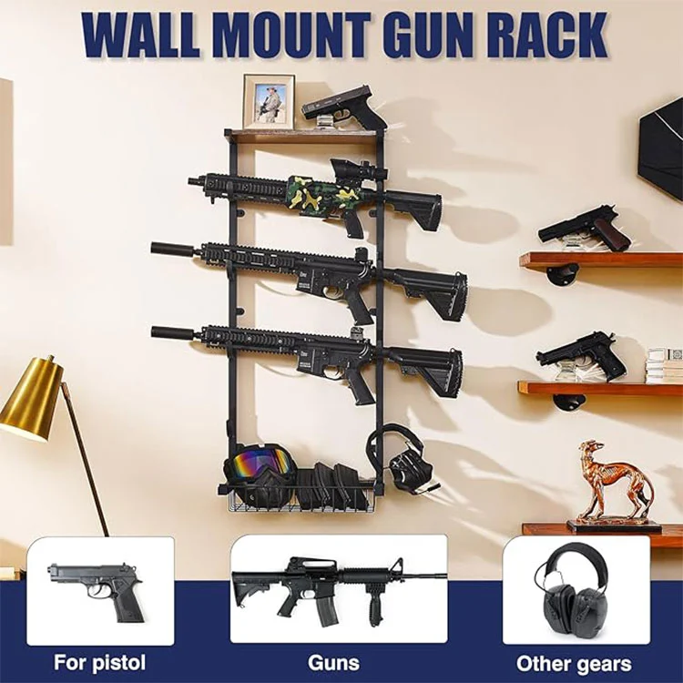 How Can a Wall-Mounted Gun Rack Improve Your Firearm Storage and Safety?