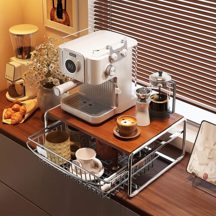 Quid facit Counter-top Coffee Maker Cup at Rack with excute-Out Basket must have pro Coffee Station Quid facit Counter-top Coffee Maker Cup at Rack with excute-Out Basket must have pro Coffee Station