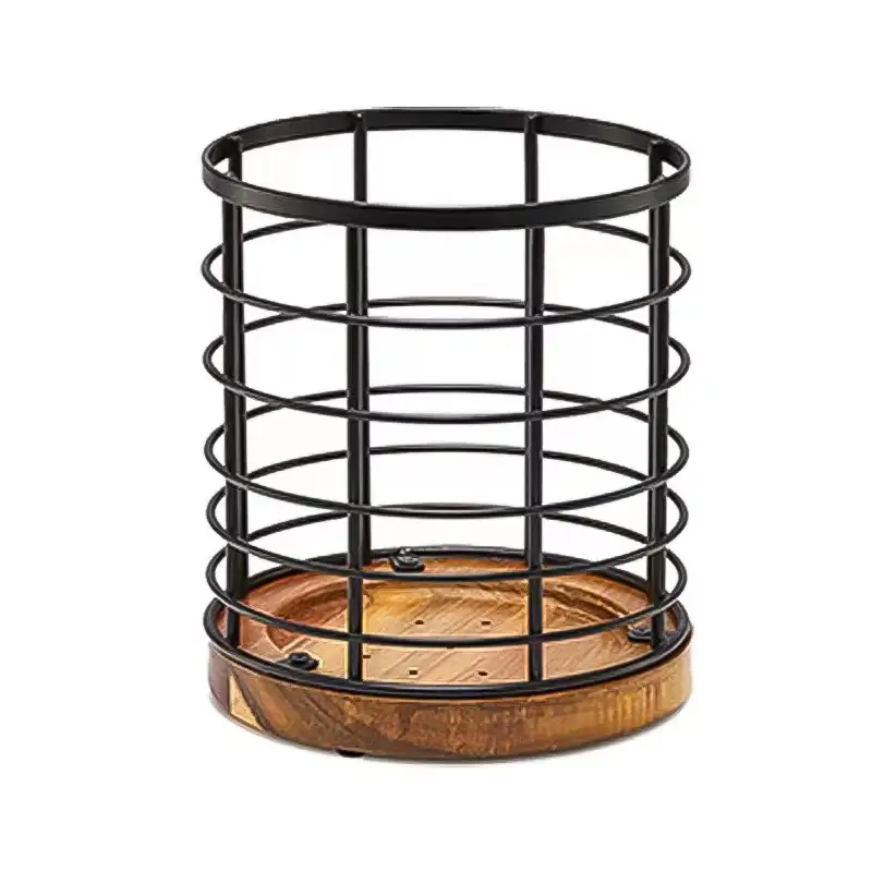 Metallum filum vas ligneum Base